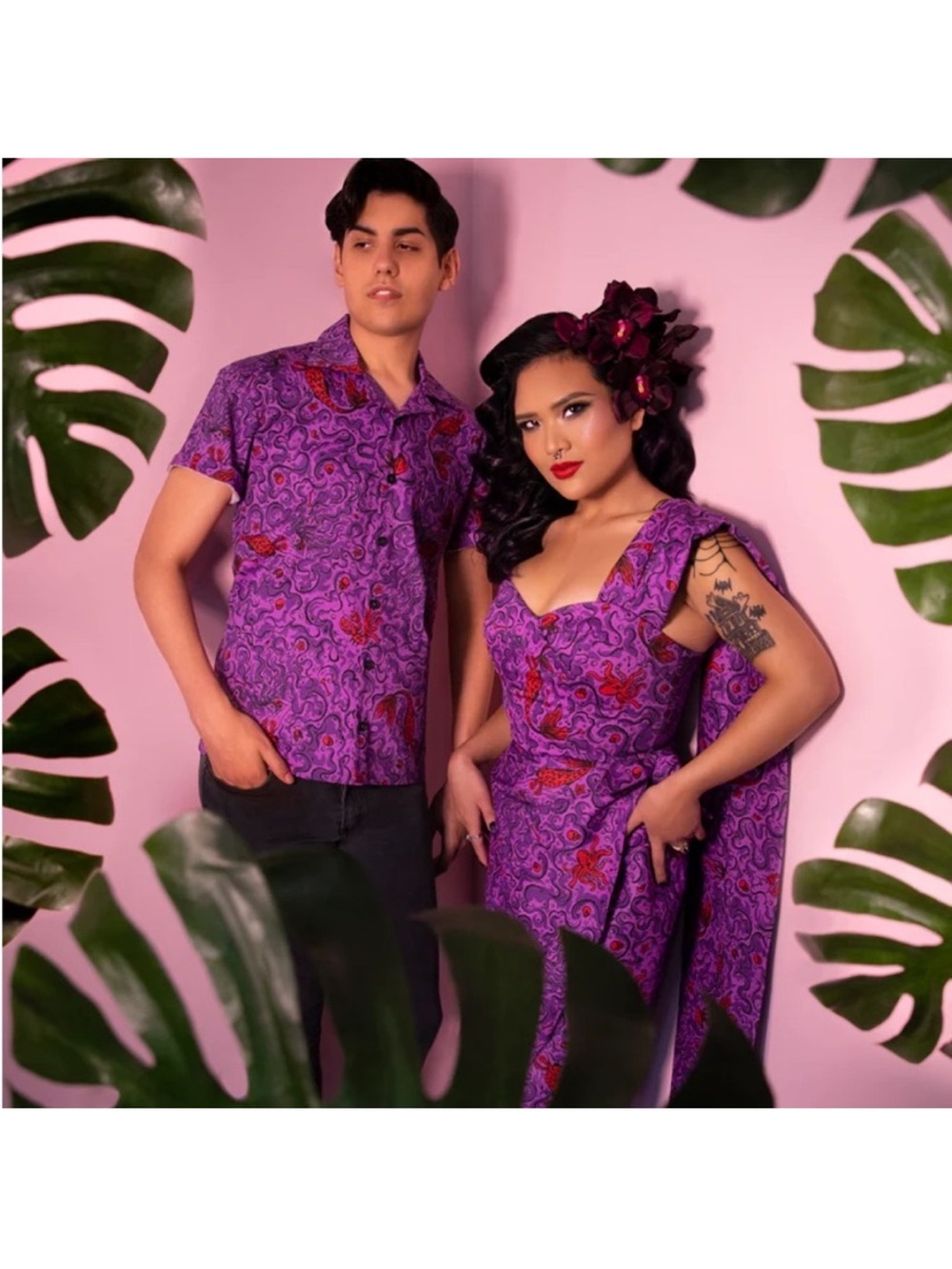 Vixen by Micheline Pitt tropical terror sea siren shirt